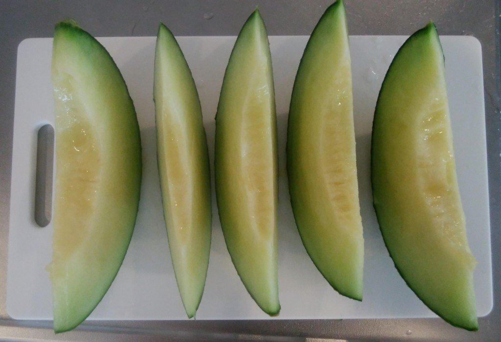 メロンをシェア