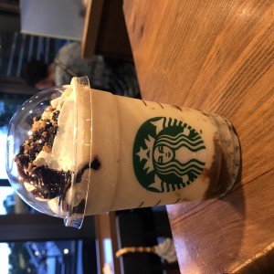 Snore caramel frappecino