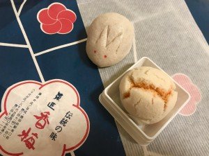 ●ウサギさん饅頭ときみしぐれ