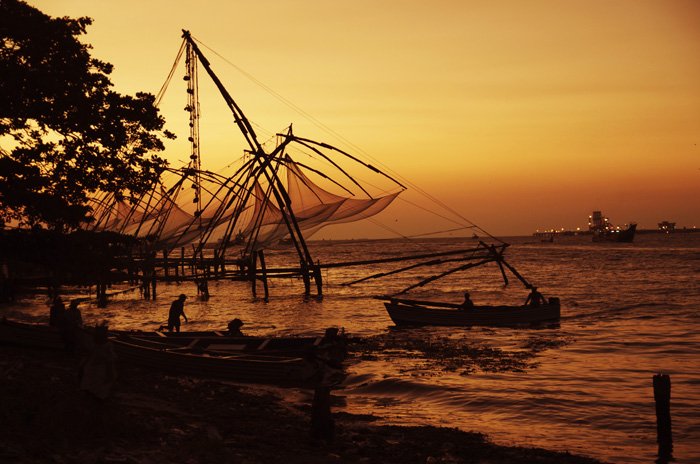 チャイニーズフィッシングの夕焼け700