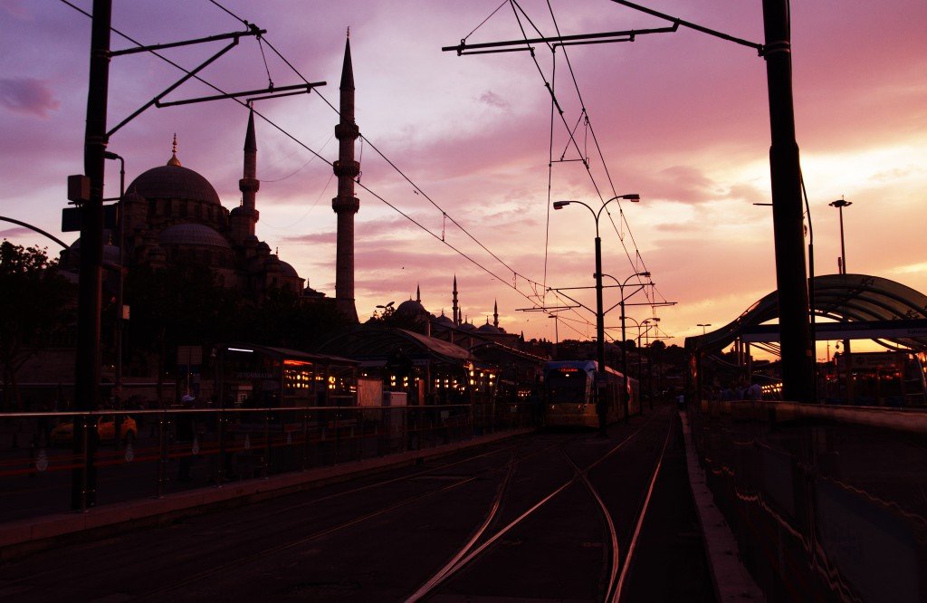 モスクとトラム