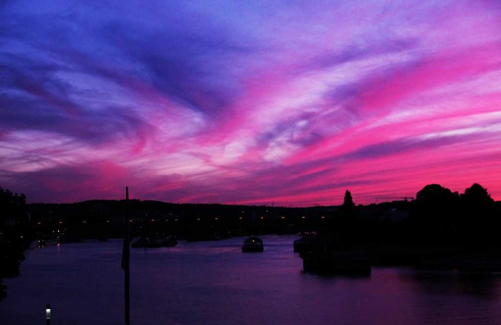 ライン川のマジックアワー1300