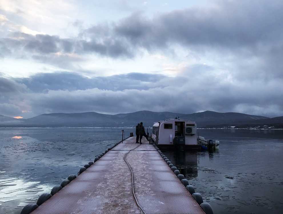 富士山と白鳥の朝焼け11