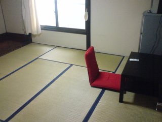 Japanese style room with tatami