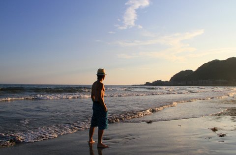 Paysage Kamakura Beach LOW