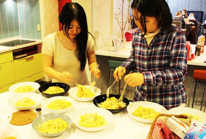 天才クリームレッスンカルボナーラ700