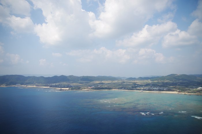 奄美空から700