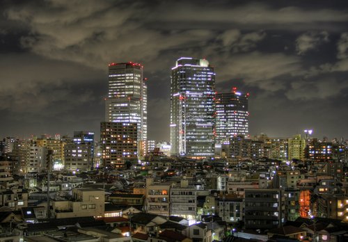 Nakano-Sakaue cluster from Nishi-Shinjuku 5-chome (260) Nakano-Sakaue cluster from Nishi-Shinjuku 5-chome (260)