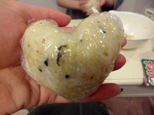 heart onigiri