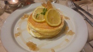 j.s.lemon cheese pancake