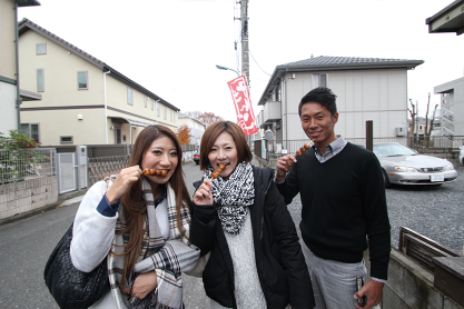 10年続くだんごの味は醤油ベースのお米の味が美味
