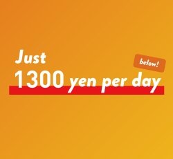 Houses under ¥40,000！