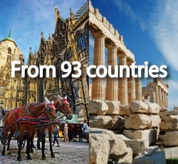 Houses with an international atmosphere!