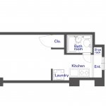 guesthouse sharehouse ドウェルイナリヤマ (新百合ヶ丘) floorplan1