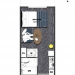 guesthouse sharehouse マイキャッスル渋谷JP floorplan1