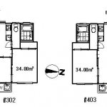 guesthouse sharehouse OIZUMI CHUO APARTMENT floorplan1