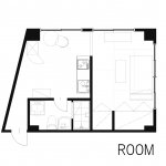 guesthouse sharehouse オークアパートメント麻布十番 floorplan3