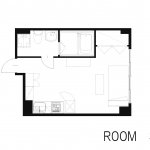 guesthouse sharehouse オークアパートメント麻布十番 floorplan4