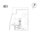 guesthouse sharehouse オークアパートメント麻布十番 floorplan5