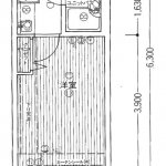guesthouse sharehouse エスリード塚本第二 (大阪) floorplan1