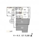 guesthouse sharehouse マーキス floorplan1