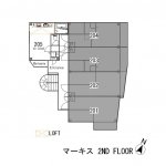 guesthouse sharehouse マーキス floorplan2