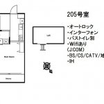 guesthouse sharehouse マーキス floorplan4