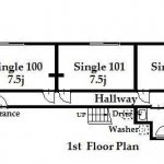 guesthouse sharehouse オークハウス荻窪annex floorplan1
