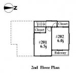 guesthouse sharehouse カフェROSE TOKYO floorplan2