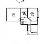 guesthouse sharehouse プレミア品川西大井 floorplan3