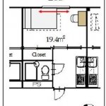 guesthouse sharehouse TSURUKAWA HILLS floorplan4