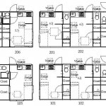 guesthouse sharehouse オークアパートメント世田谷経堂 floorplan2