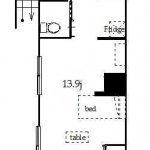 guesthouse sharehouse クレスト清水町 floorplan1