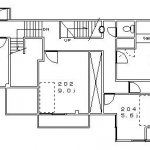 guesthouse sharehouse HORIKIRI RETRO HOUSE floorplan2