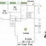 guesthouse sharehouse FLORA GARDEN AZABU floorplan1