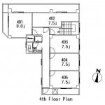 guesthouse sharehouse FLORA GARDEN AZABU floorplan4
