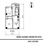 guesthouse sharehouse NISHI AZABU HEIGHTS floorplan1