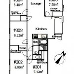 guesthouse sharehouse プレミア新小岩 floorplan3