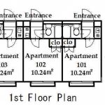 guesthouse sharehouse OAK APARTMENT NISHIDAI floorplan3