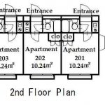 guesthouse sharehouse OAK APARTMENT NISHIDAI floorplan4