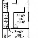guesthouse sharehouse プレミアお花茶屋 floorplan2