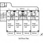 guesthouse sharehouse グラン中野 floorplan3