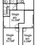guesthouse sharehouse PREMIERE NIHONBASHI HAMACHO floorplan1