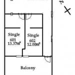 guesthouse sharehouse PREMIERE NIHONBASHI HAMACHO floorplan3
