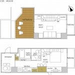 guesthouse sharehouse HEBEL STAY DAIKANYAMA floorplan11