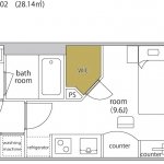 guesthouse sharehouse HEBEL STAY DAIKANYAMA floorplan4