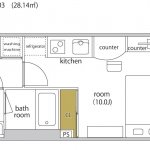 guesthouse sharehouse HEBEL STAY DAIKANYAMA floorplan5