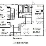 guesthouse sharehouse OAKHOUSE KAWAGOE MINAMIFURUYA floorplan1