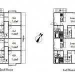 guesthouse sharehouse OAKHOUSE KAWAGOE MINAMIFURUYA floorplan3