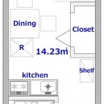 guesthouse sharehouse パールハイツ上福岡 floorplan1